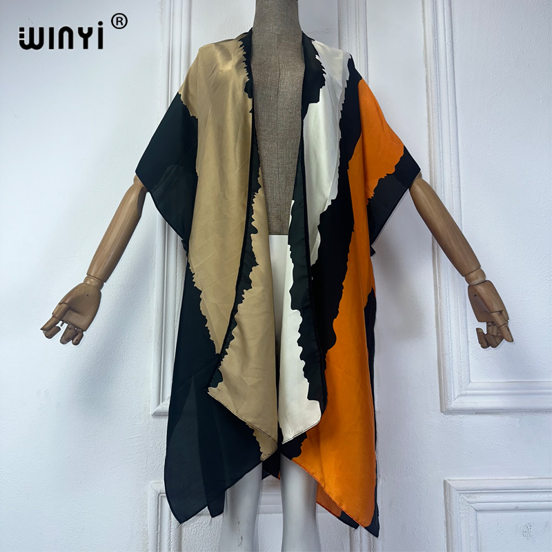 Women'S Fashion Kimono - WINYI ฤดูร้อนชุดกิโมโนผู้หญิง boho พิมพ์บิกินี่ Cover-ups Elegant