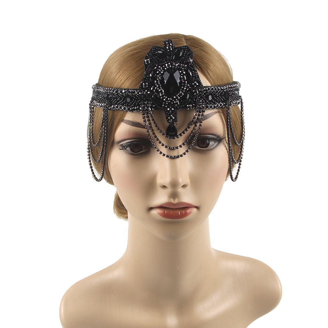 Women'S Fashion Of The 1920S - 1920S Headpiece Feather Flapper Great Gatsby