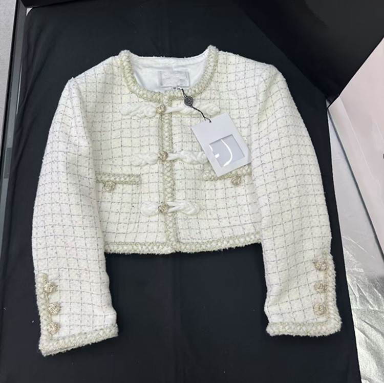 Women'S Fashion Blazer - ชุดเซ็ตกระโปรงเบลเซอร์ผ้าทวีดกระดุมเจ็ดเม็ดแบบกระดุมแถวเดียว สไตล์ใหม่ฤดูใบไม้ผลิ 2026 แฟชั่นผู้หญิงยุโรปแบบปรับแต่งได้
