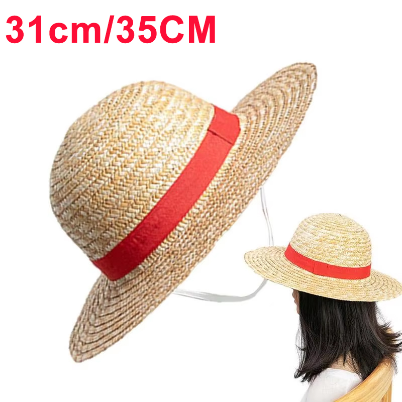 Straw Hat Summer - หมวกฟางลูฟี่ วันพีซ ขนาด 31 ซม./35 ซม.