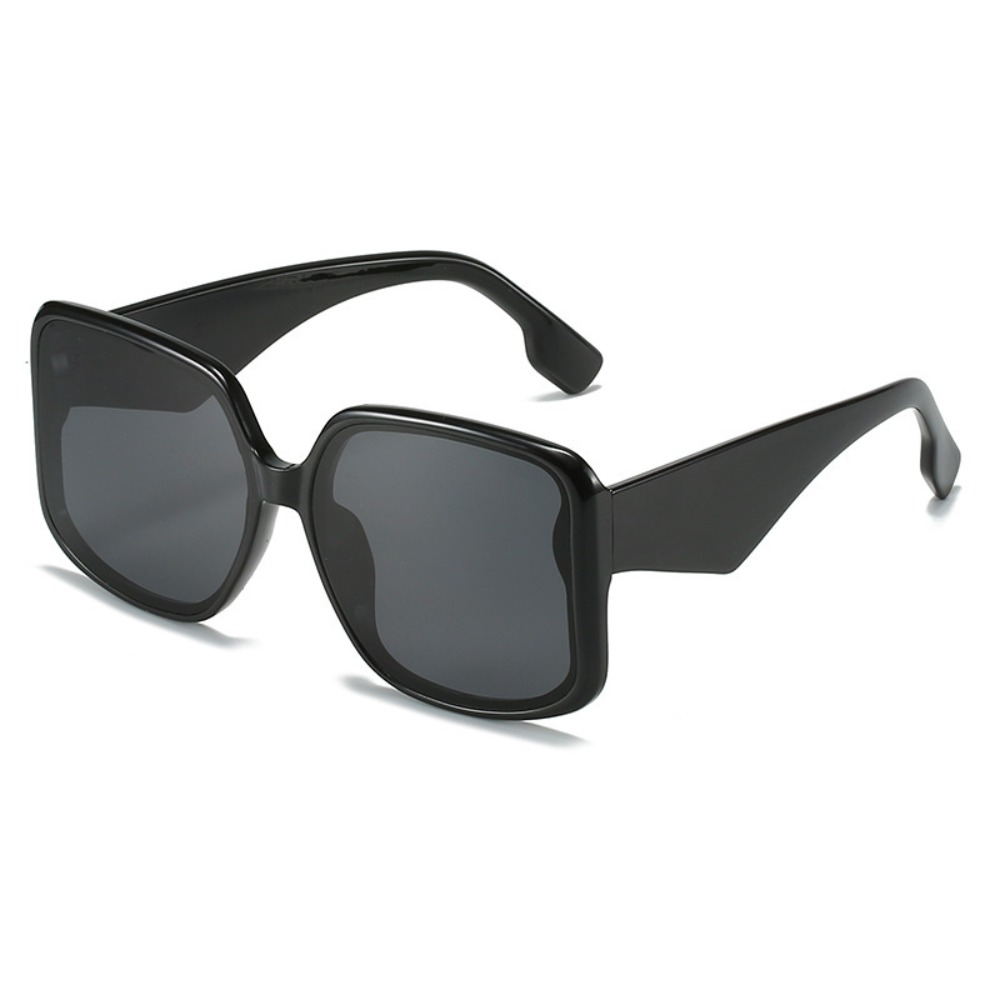 Women'S Fashion Glasses With Clear Lenses - แว่นกันแดด PC เลนส์ไล่เฉดสี UV400 กรอบใหญ่ มองเห็นชัดเจน