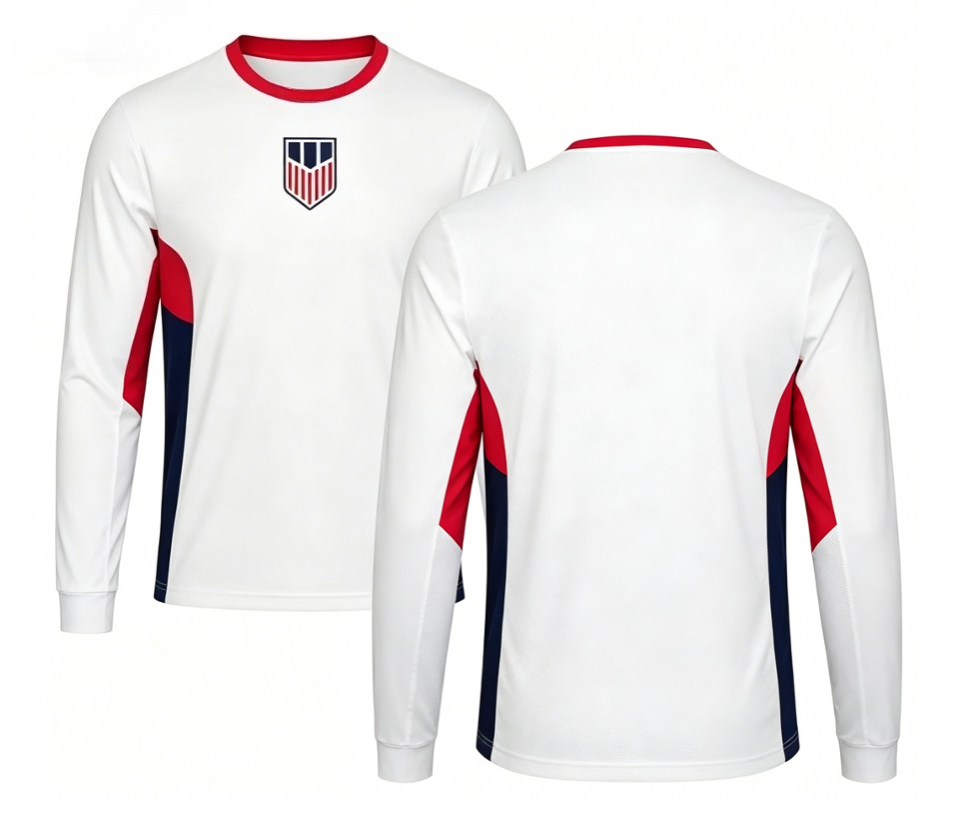 Women'S Fashion For 2026 - เสื้อฟุตบอลคอกลมแบบอเมริกัน แขนยาว ระบายอากาศ แห้งเร็ว แฟชั่นอเนกประสงค์ สำหรับทั้งชายและหญิง