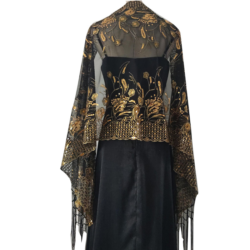 Women'S Fashion Of The 1920S - เลื่อม Cape ชุดราตรี Shawls และ Wraps