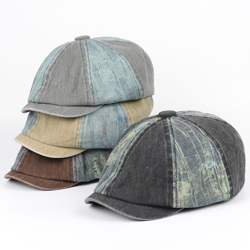 Women'S Fashion Peaky Blinders - หมวกเบเร่ต์วินเทจ หมวกแก๊ปผู้ชาย ผู้หญิง หมวกทรงนิวส์บอย หมวกแฟชั่นฤดูใบไม้ผลิ-ฤดูร้อนปี 2026