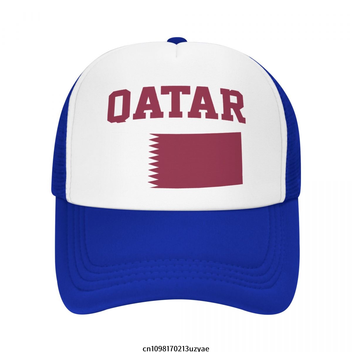Women Fashion Qatar - ธงชาติกาตาร์หมวกเบสบอลตาข่ายฤดูร้อนกลางแจ้งผู้ชายผู้หญิงแฟชั่นกีฬาหมวกฮิปฮอปทรัคเกอร์