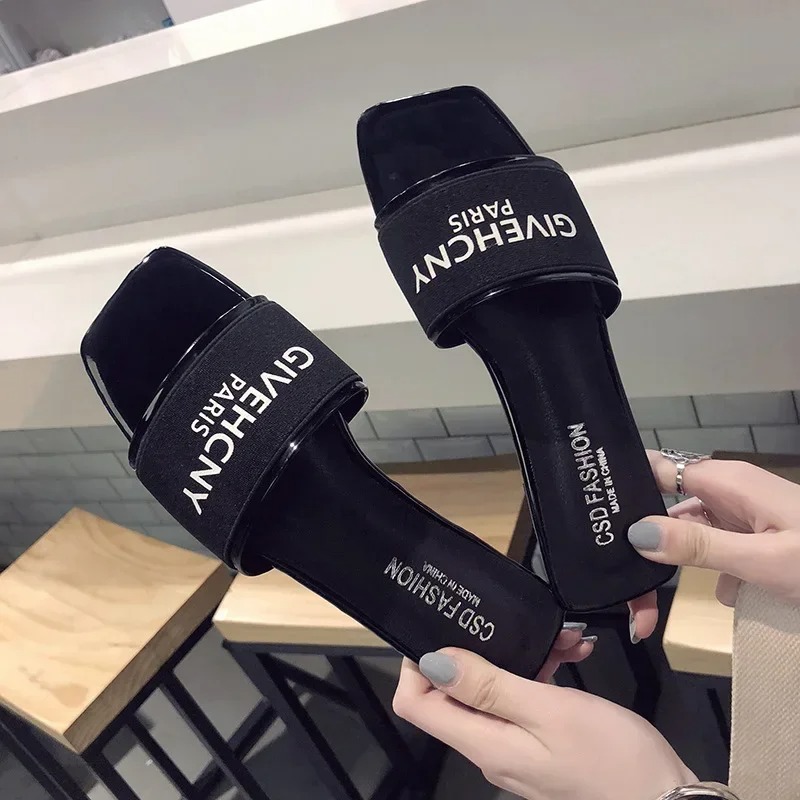 Women Fashion Brand - ผู้หญิงรองเท้าแตะรองเท้าแตะฤดูร้อน 2025 แฟชั่นผู้หญิงกลางแจ้งรองเท้าแตะลําลองปาร์ตี้ชายหาด flip-flops รองเท้าแตะชายหาด