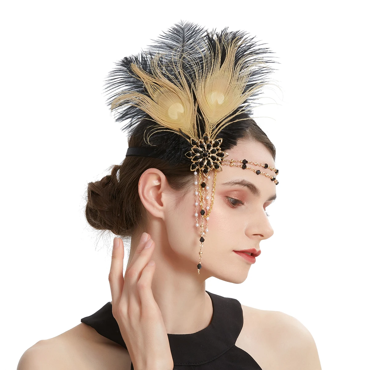 Rhinestone HairBand 1920s Vint - Women'S Fashion Of The 1920S บทวิจารณ์และราคา