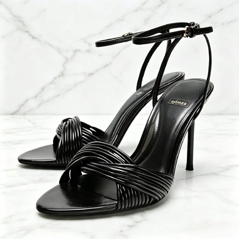 รองเท้าส้นเข็มแบบรัดข้อเท้าเปิ - Women Fashion Brand บทวิจารณ์และราคา