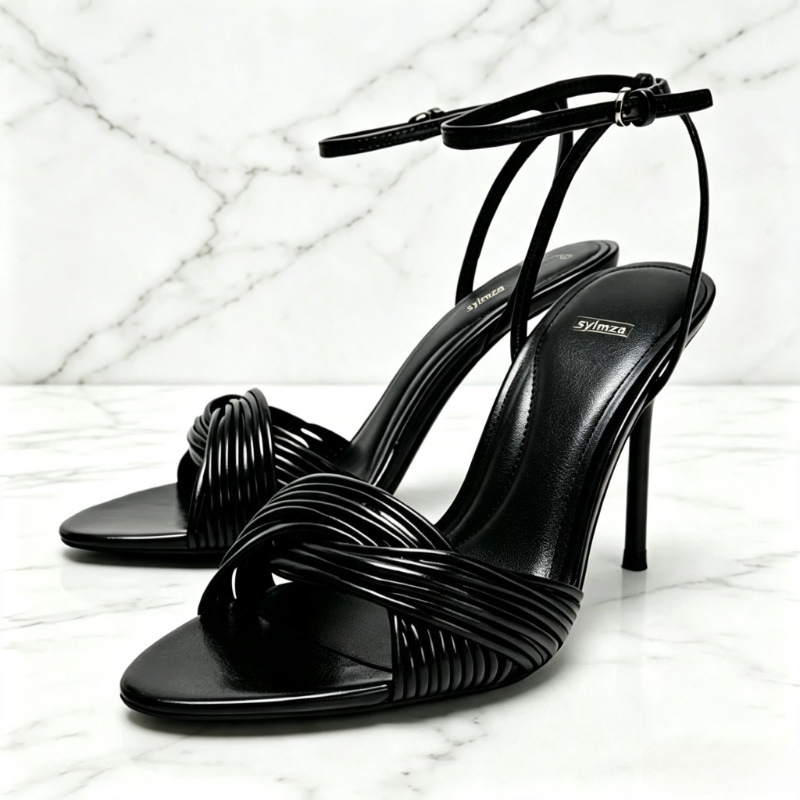 รองเท้าส้นเข็มแบบรัดข้อเท้าเปิ - Women Fashion Brand บทวิจารณ์และราคา