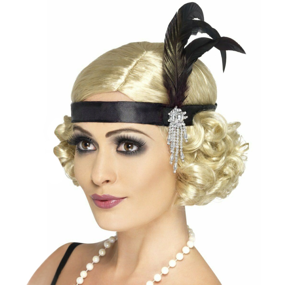 สุภาพสตรี Flapper Feather Head - Women'S Fashion Of The 1920S บทวิจารณ์และราคา