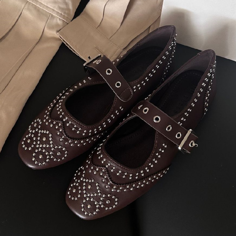 รองเท้าส้นแบนแบบมารี่เจน ดีไซน - Women Fashion Brand บทวิจารณ์และราคา
