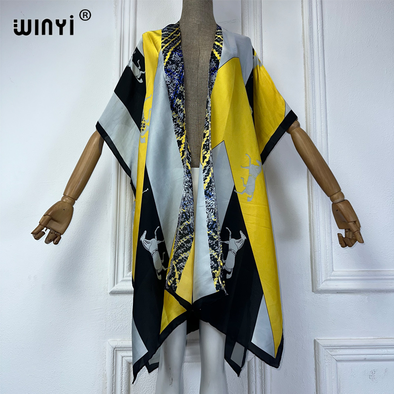 WINYI ฤดูร้อนชุดกิโมโนผู้หญิง  - Women'S Fashion Kimono บทวิจารณ์และราคา