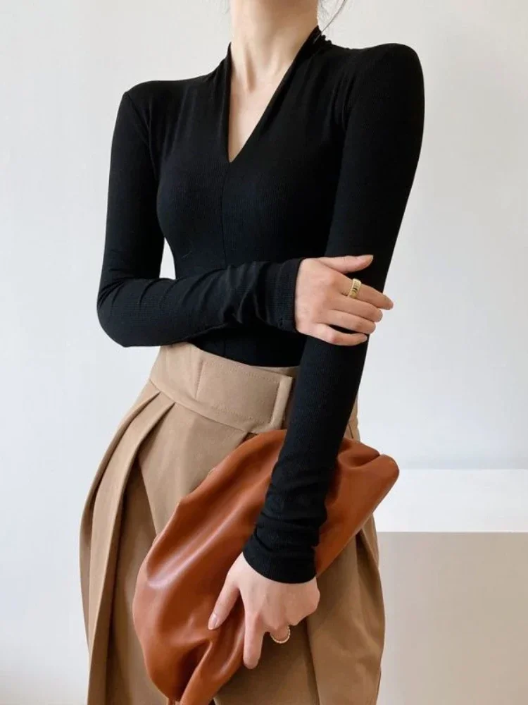 เสื้อเชิ้ตคอวีทรงเข้ารูป แขนยา - Women'S Fashion For 2026 บทวิจารณ์และราคา
