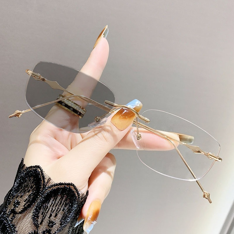 แว่นตาเปลี่ยนสีแฟชั่นสำหรับผู้ - Women'S Fashion Glasses With Clear Lenses บทวิจารณ์และราคา