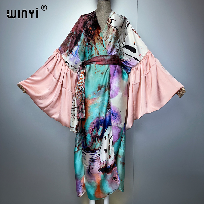 WINYI ฤดูร้อนชุดกิโมโนปาร์ตี้ช - Women'S Fashion Kimono บทวิจารณ์และราคา