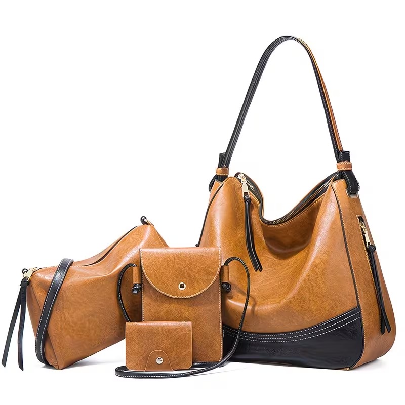 ชุดกระเป๋าผู้หญิง - ชุด 4 ชิ้น - Crossbody Bag Women บทวิจารณ์และราคา