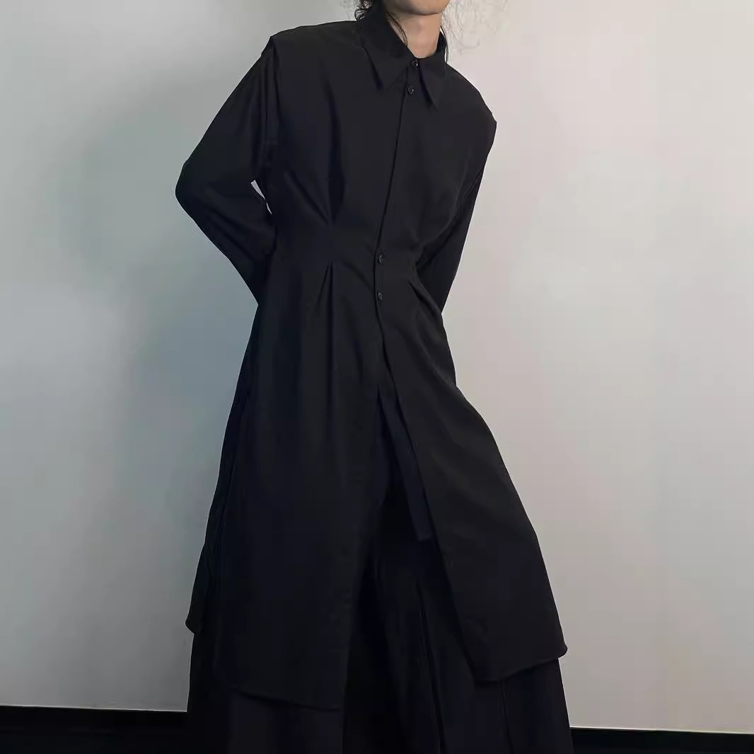 เสื้อโค้ทเทรนช์โค้ทสไตล์โกธิค  - Belted Shirt Dress บทวิจารณ์และราคา
