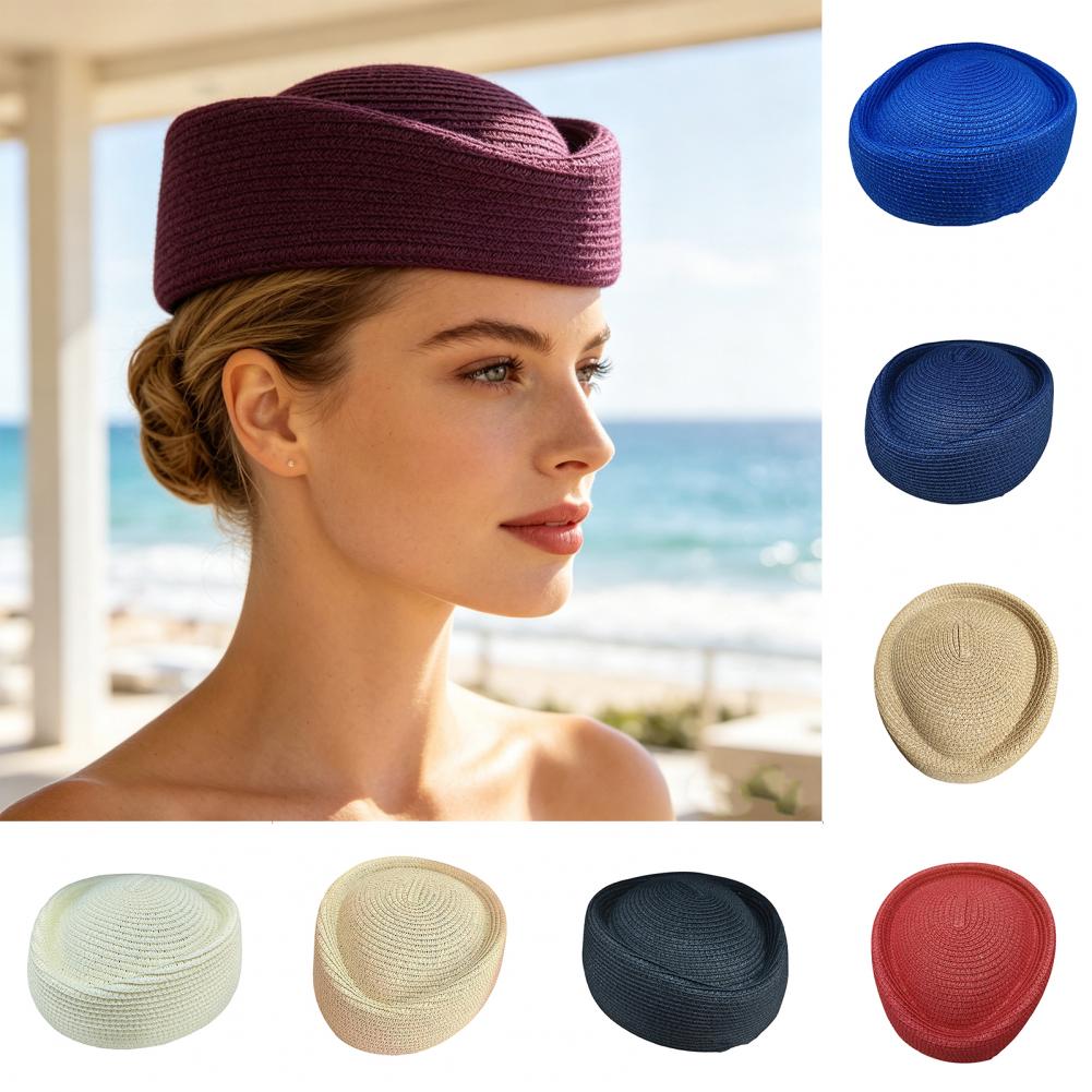 หมวกเบเร่ต์ ป้องกันรังสียูวี ห - Straw Hat Summer บทวิจารณ์และราคา