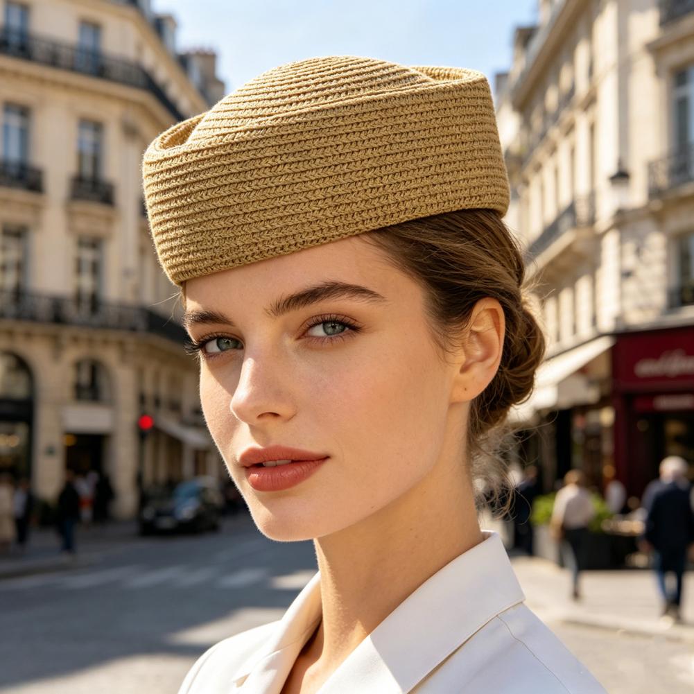 หมวกเบเร่ต์ ป้องกันรังสียูวี ห - Straw Hat Summer บทวิจารณ์และราคา