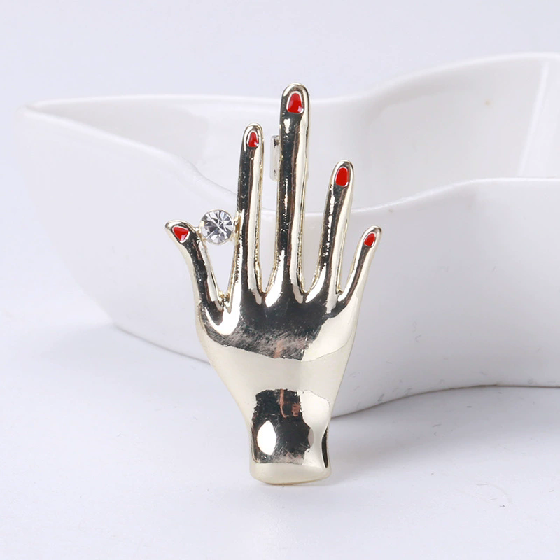 XIALUOKE มือ Pose เข็มกลัดหัวใ - Women Fashion Pose บทวิจารณ์และราคา