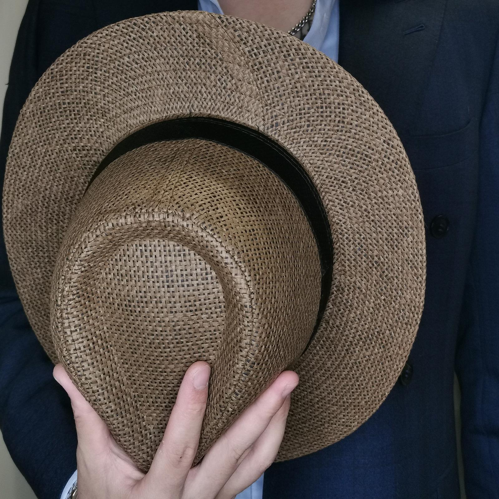 หมวกปานามาฟางสำหรับผู้ชาย แฟชั - Straw Hat Summer บทวิจารณ์และราคา