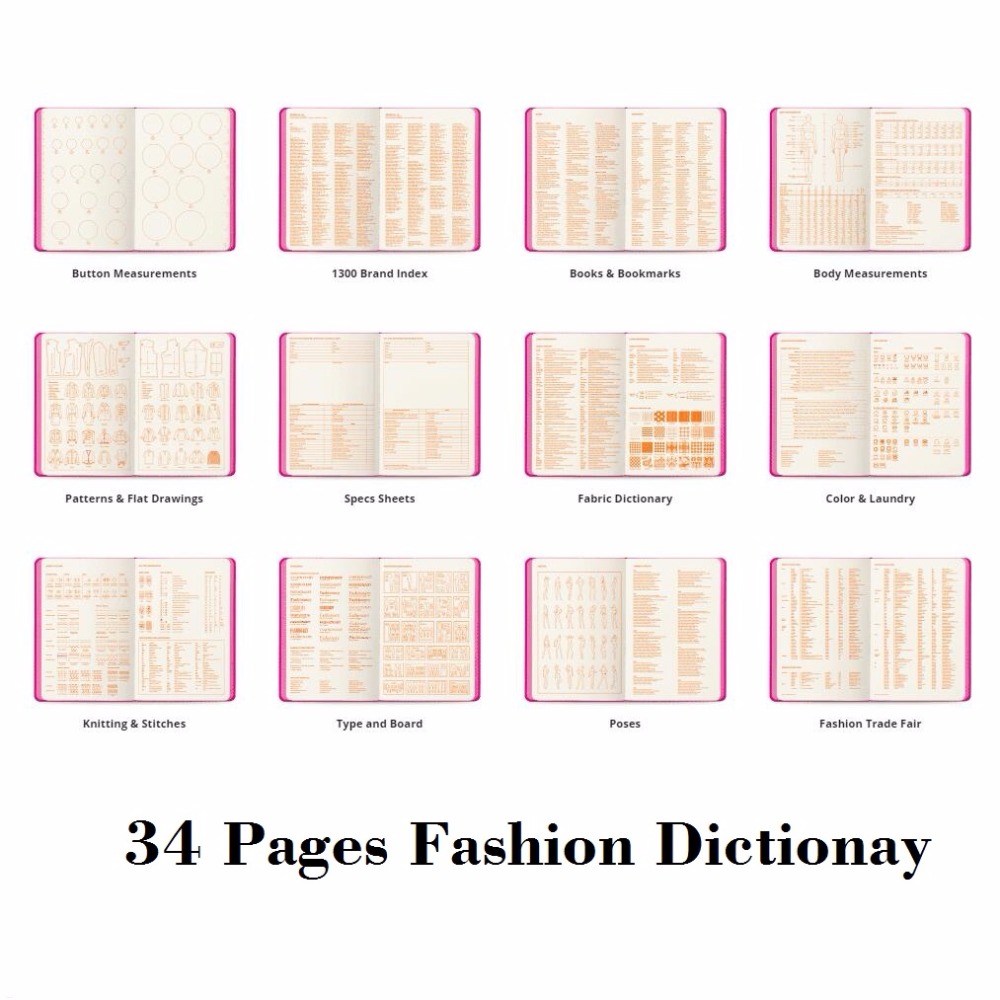 A5 Womens Sketchbook Cherry No - Women Fashion Figure Template บทวิจารณ์และราคา