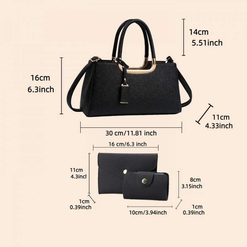 กระเป๋าสะพายข้างหนัง PU สายปรั - Crossbody Bag Women บทวิจารณ์และราคา
