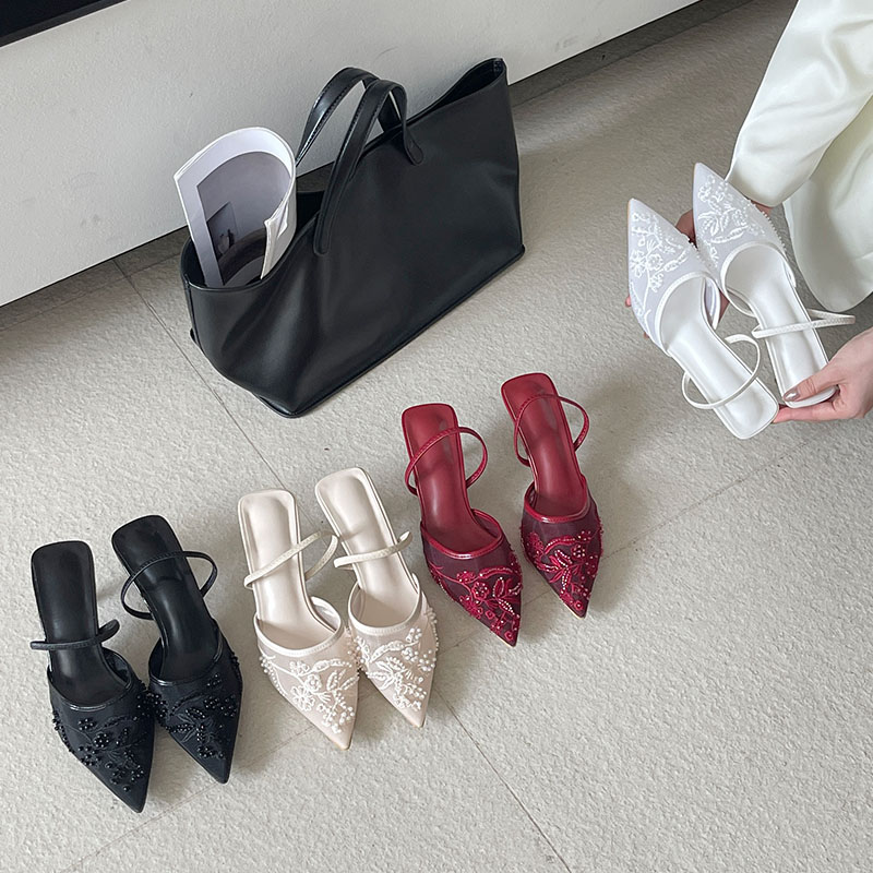 รองเท้าส้นสูงแบบสลิงแบ็ค ดีไซน - Women Fashion Brand บทวิจารณ์และราคา