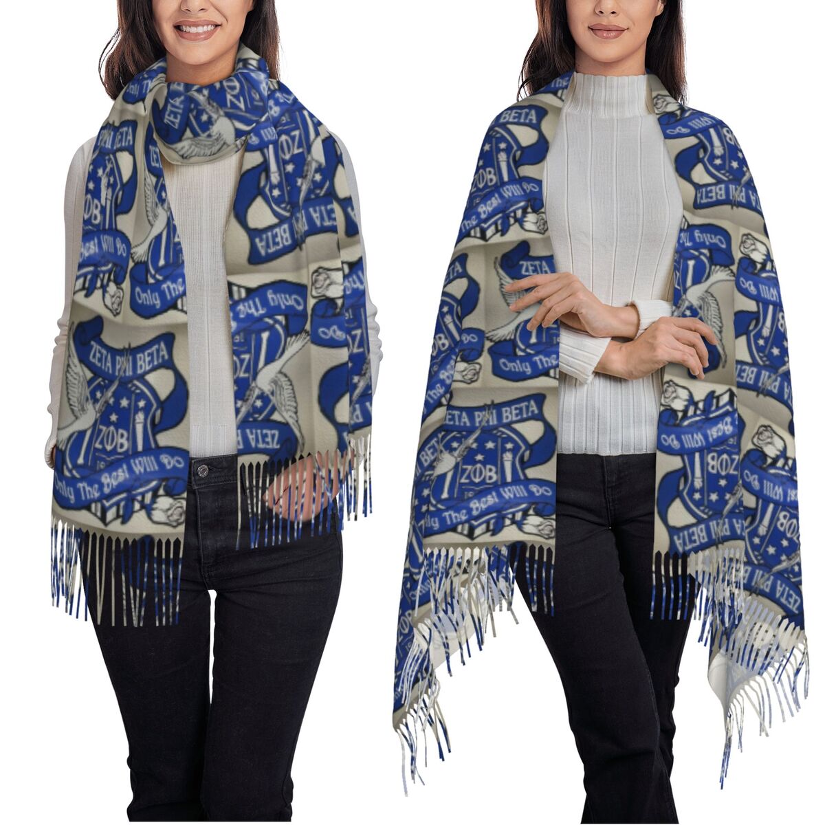 ผ้าพันคอ Zeta Phi Beta ลายตัวอ - Women'S Fashion In 1920 บทวิจารณ์และราคา