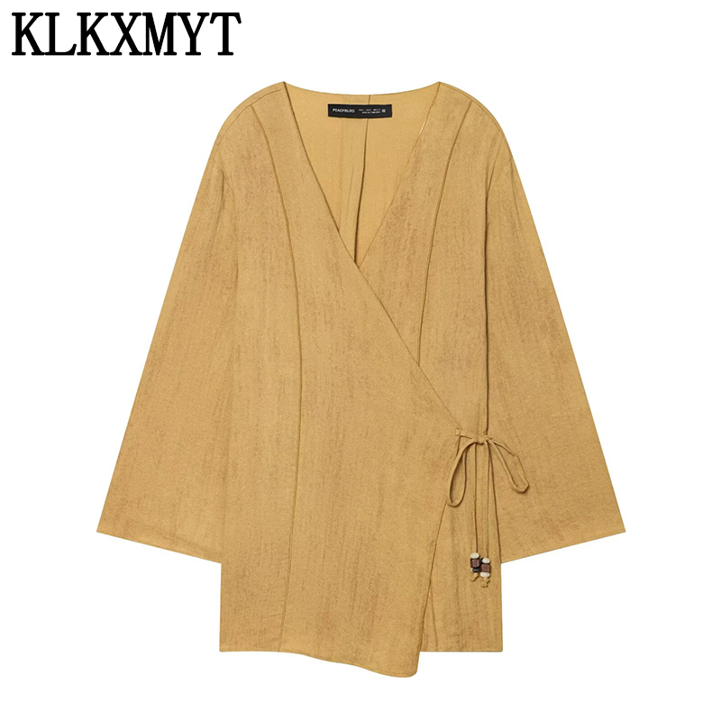 ชุดเสื้อคลุมกิโมโนแฟชั่นสตรีท  - Women'S Fashion Kimono บทวิจารณ์และราคา