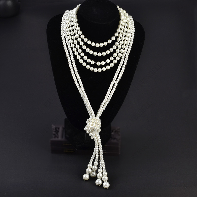 1920s สร้อยคอไข่มุกแฟชั่นไข่มุ - Women'S Fashion Of The 1920S บทวิจารณ์และราคา