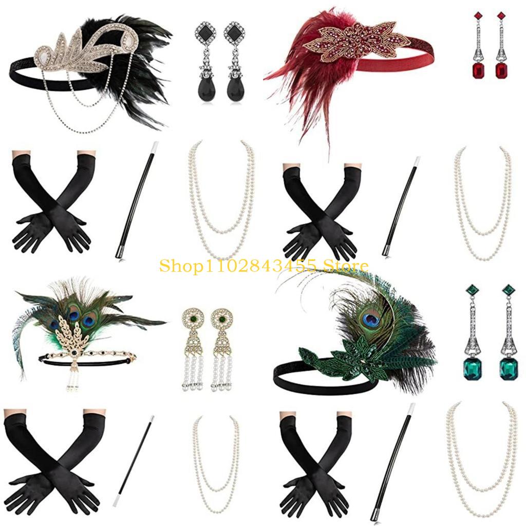 49MC 1920s Flapper Gatsby เครื - Women'S Fashion Of The 1920S บทวิจารณ์และราคา