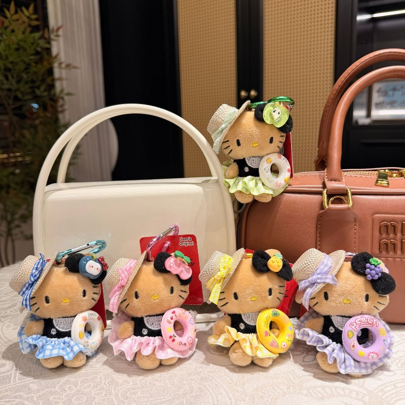 พวงกุญแจตุ๊กตาเฮลโล คิตตี้ สีแ - Straw Hat Summer บทวิจารณ์และราคา