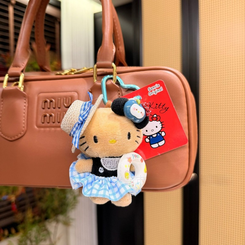 พวงกุญแจตุ๊กตาเฮลโล คิตตี้ สีแ - Straw Hat Summer บทวิจารณ์และราคา