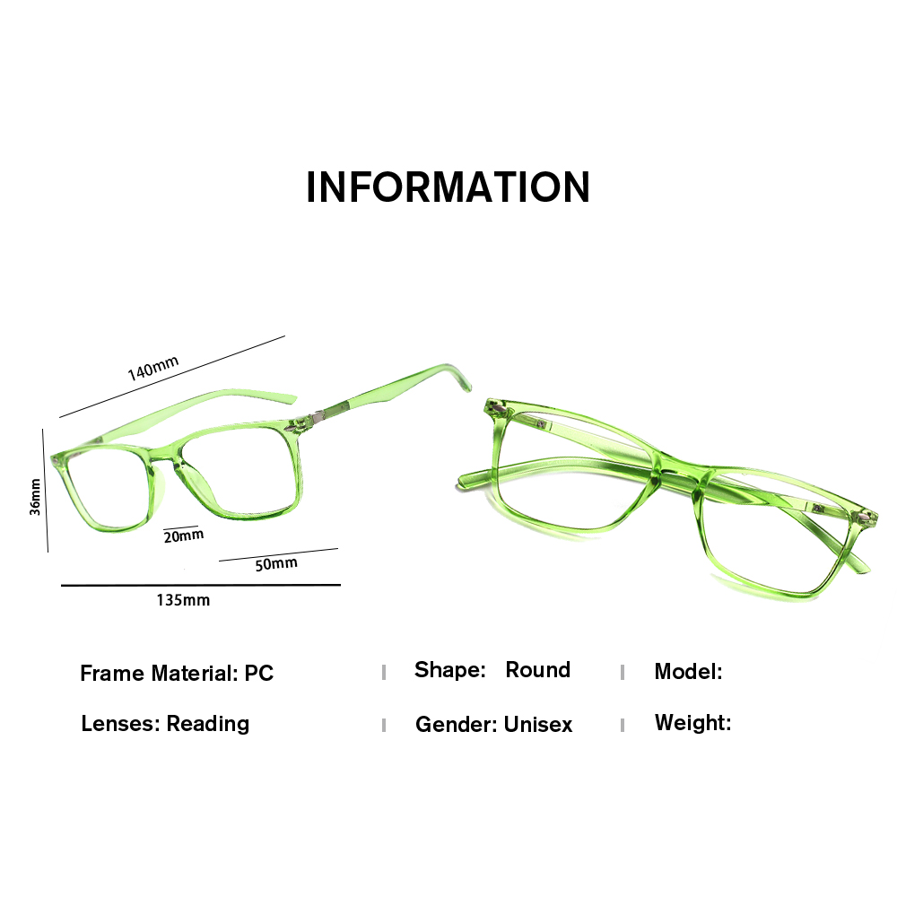 แฟชั่นเรียบง่ายกรอบแว่นตาทรงสี - Women'S Fashion Glasses With Clear Lenses บทวิจารณ์และราคา
