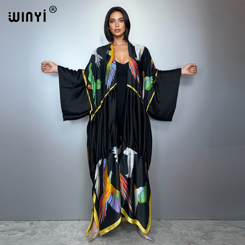 ชุดคลุมยาวสไตล์โบฮีเมียน WINYI - Women'S Fashion Kimono บทวิจารณ์และราคา