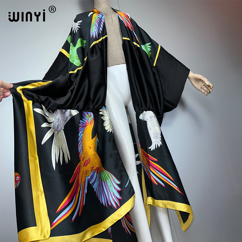 ชุดคลุมยาวสไตล์โบฮีเมียน WINYI - Women'S Fashion Kimono บทวิจารณ์และราคา