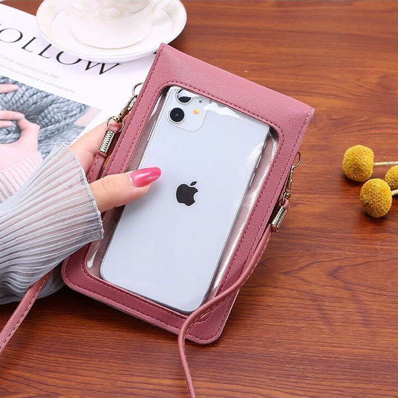 กระเป๋าใส่โทรศัพท์หน้าจอสัมผัส - Crossbody Bag Women บทวิจารณ์และราคา