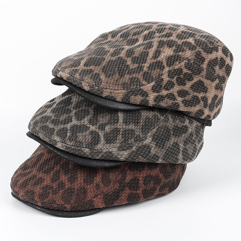 หมวกเบเร่ต์ผู้หญิงลายเสือดาวสไ - Women'S Fashion Peaky Blinders บทวิจารณ์และราคา