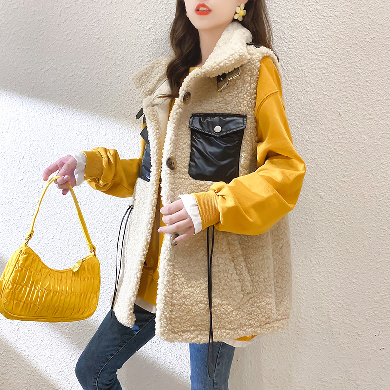 ใหม่ขนสัตว์เสื้อกั๊กผู้หญิงแฟช - Women'S Fashion Gilet บทวิจารณ์และราคา