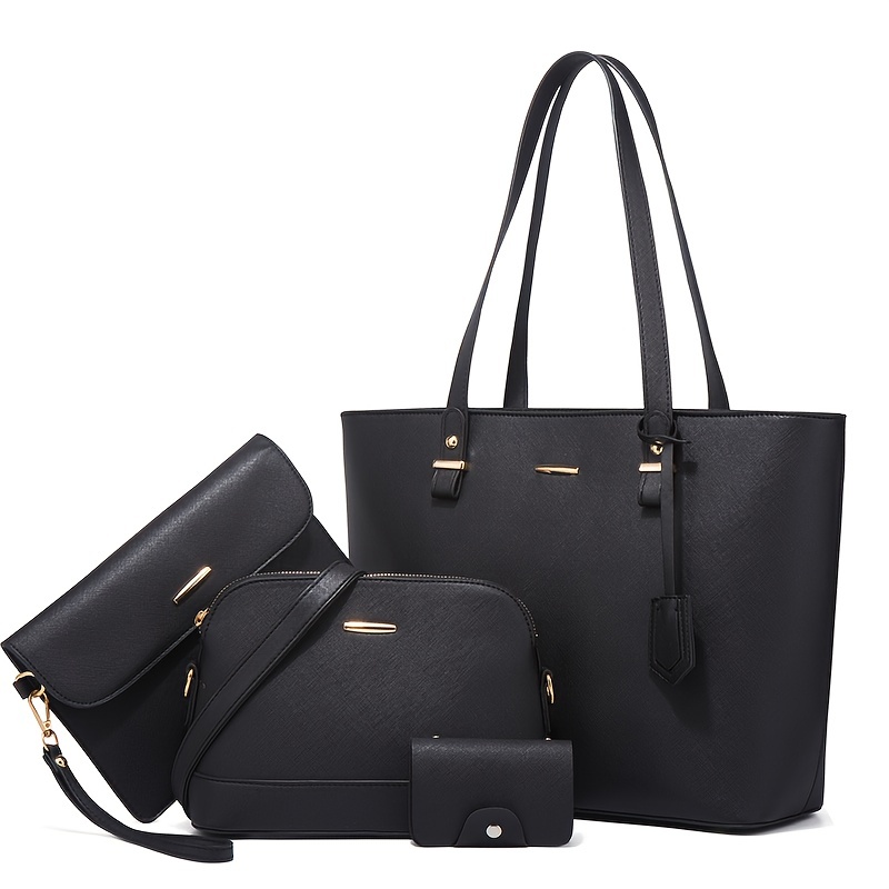ชุดกระเป๋าแฟชั่นผู้หญิง 4 ชิ้น - Crossbody Bag Women บทวิจารณ์และราคา