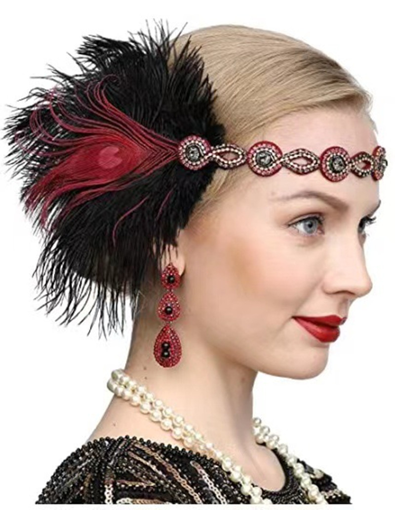 ที่คาดผมขนนกยูงแบบยืดหยุ่น, ที - Women'S Fashion Of The 1920S บทวิจารณ์และราคา