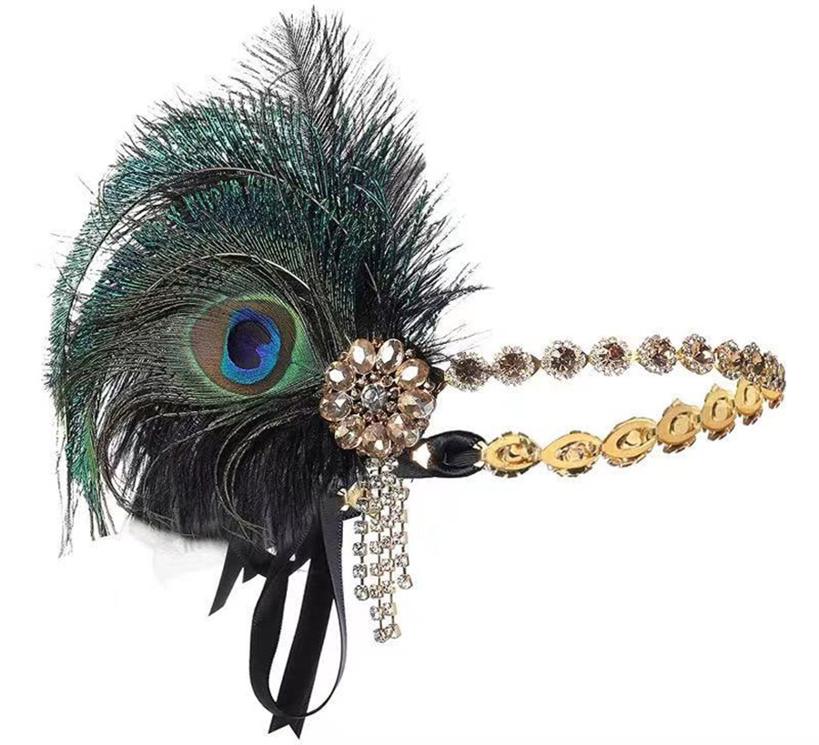 ที่คาดผมขนนกยูงแบบยืดหยุ่น, ที - Women'S Fashion Of The 1920S บทวิจารณ์และราคา