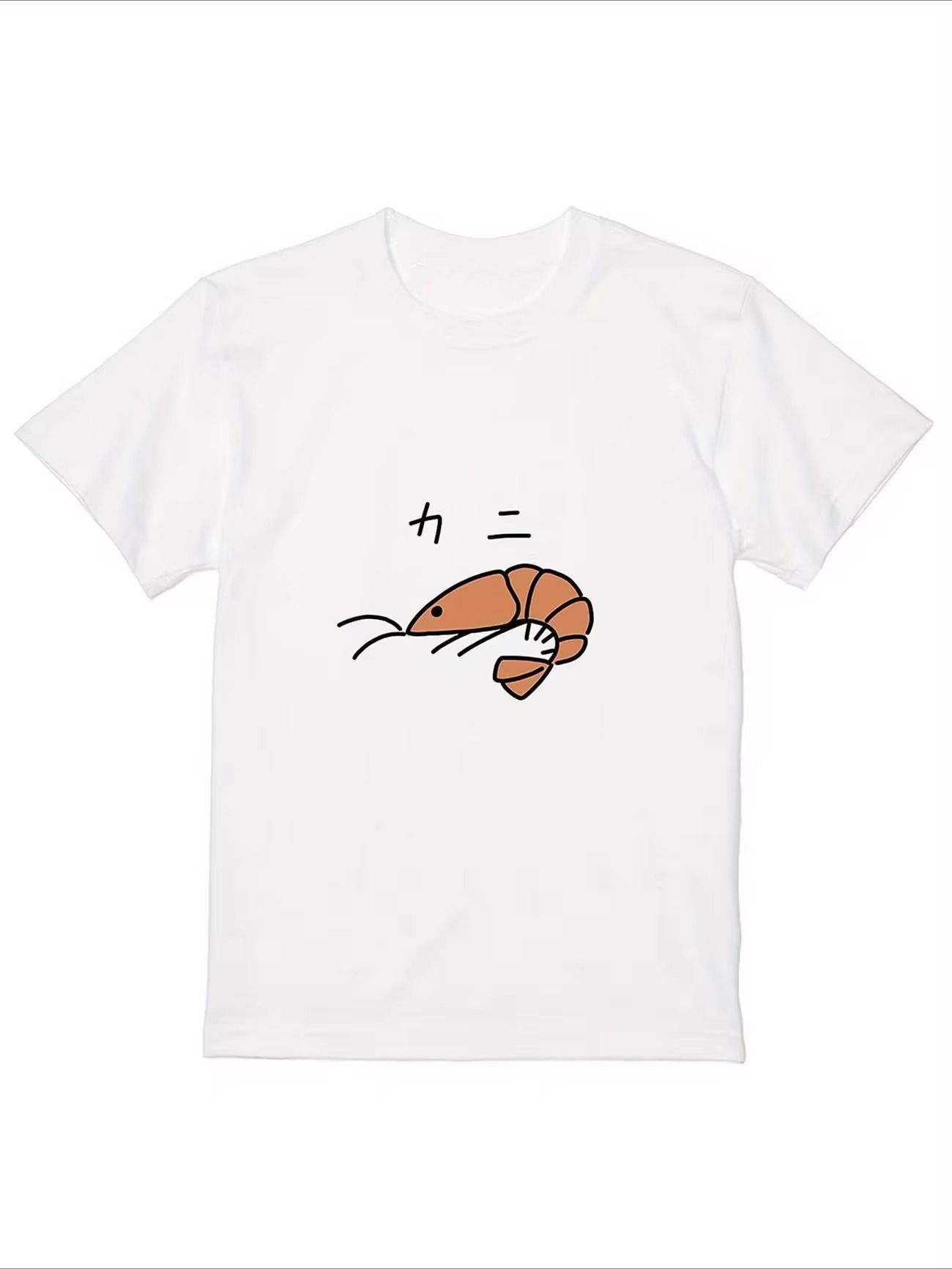 เสื้อยืดลายกราฟิกกุ้งก้ามกรามต - Women Fashion Pose บทวิจารณ์และราคา