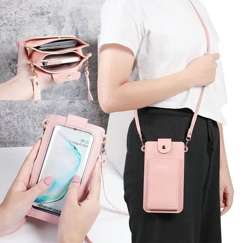 กระเป๋าใส่โทรศัพท์มือถือแบบสะพ - Crossbody Bag Women บทวิจารณ์และราคา