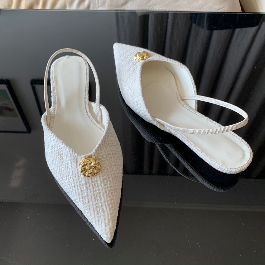 รองเท้าส้นเตี้ยแบบสวม รุ่นใหม่ - Women Fashion Brand บทวิจารณ์และราคา