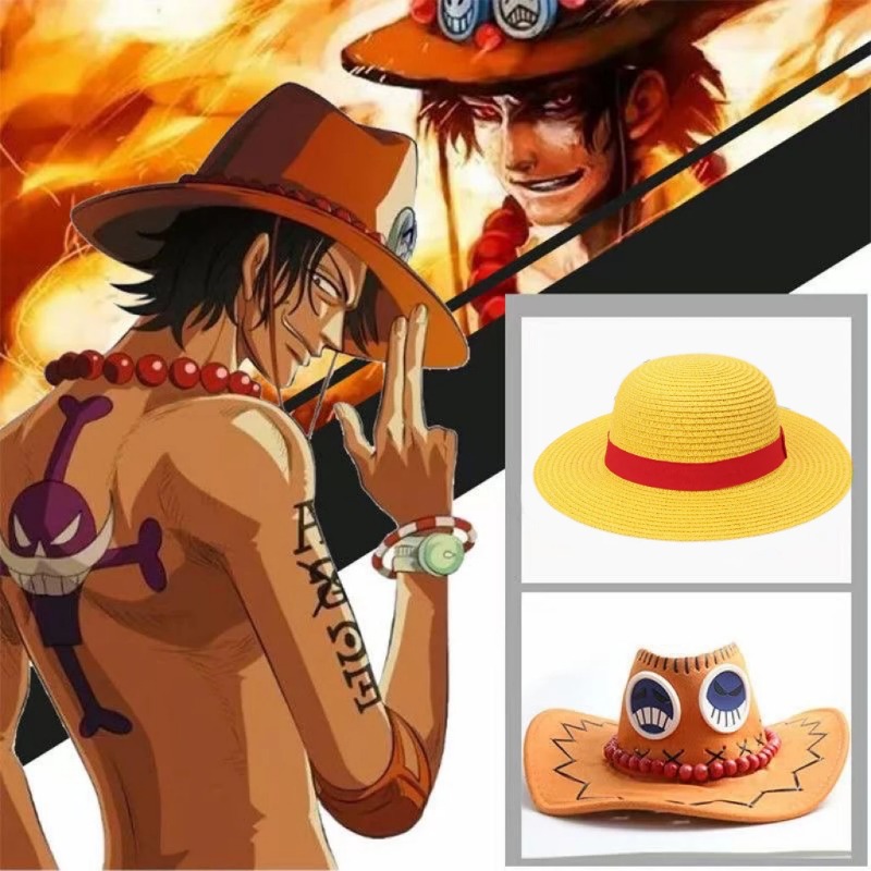 หมวกฟางอนิเมะลูฟี่สำหรับผู้ชาย - Straw Hat Summer บทวิจารณ์และราคา