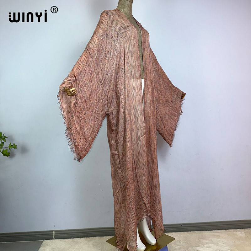 Winyi ชุดเดรสคาร์ดิแกนเนื้อนุ่ - Women'S Fashion Kimono บทวิจารณ์และราคา