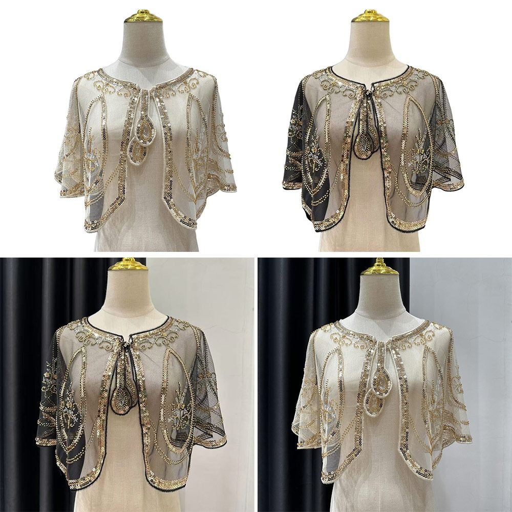 ผ้าคลุมไหล่ปักเลื่อมหรูหราประด - Women'S Fashion Of The 1920S บทวิจารณ์และราคา