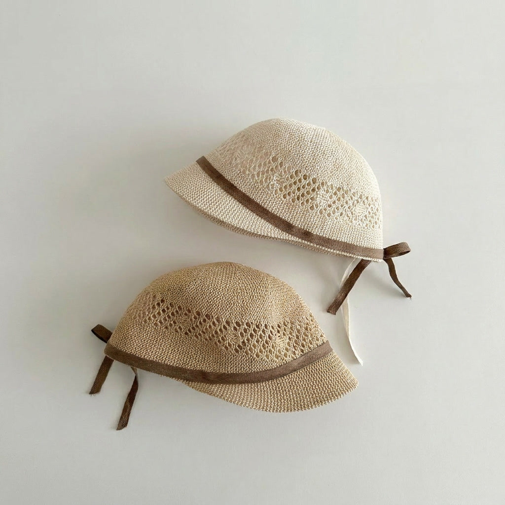 หมวกทรงแบนสำหรับเด็กฤดูร้อน 2- - Straw Hat Summer บทวิจารณ์และราคา
